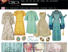 Tablet Screenshot of circavintage.com